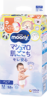 ムーニーマン「マシュマロ肌ごこちモレ安心」（パンツタイプ）　Mたっち限定デザイン