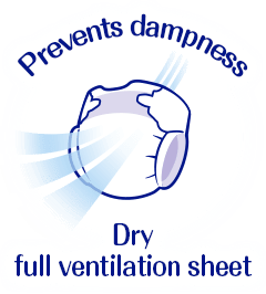 Prevents dampness Dry full ventilation sheet