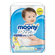 moonyman (裤型婴儿纸尿裤) M坐着和俯卧行走【爬行】