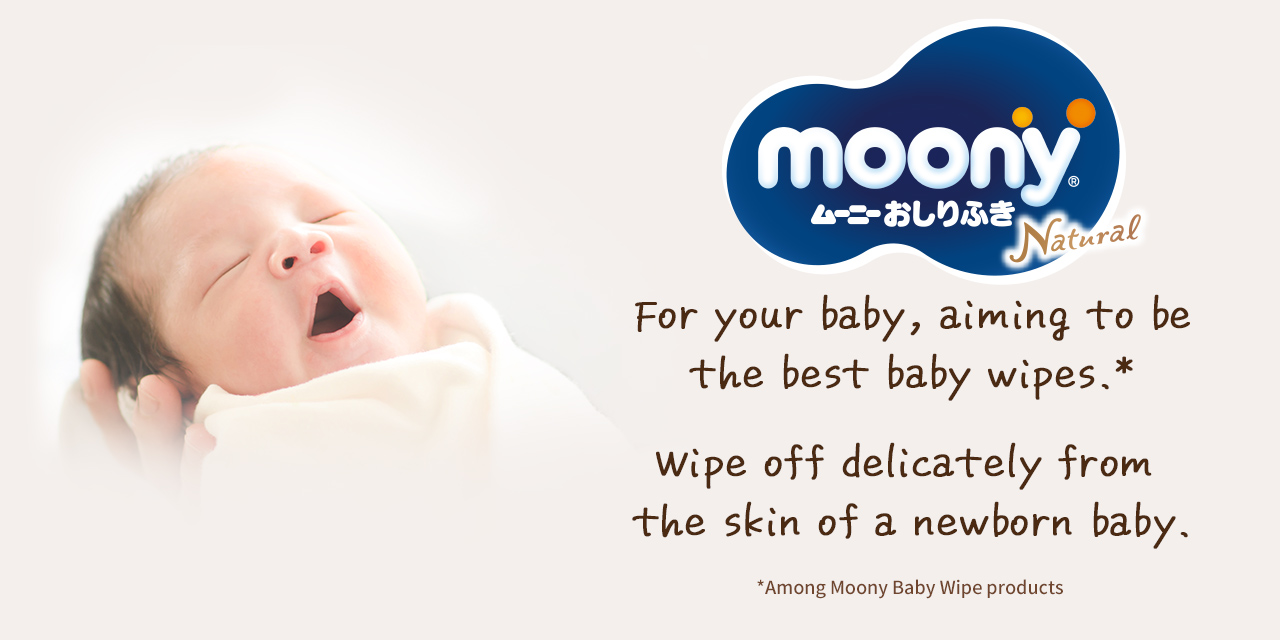 Moony Natural Wipes