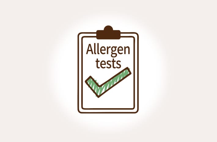 Tested for allergens