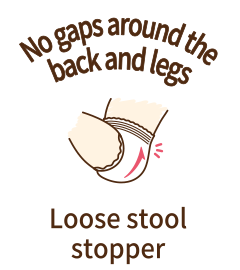 Loose stool stoppers help achieve zero back leaks