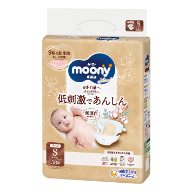 Moony Natural Unbleached (Tape type) S size