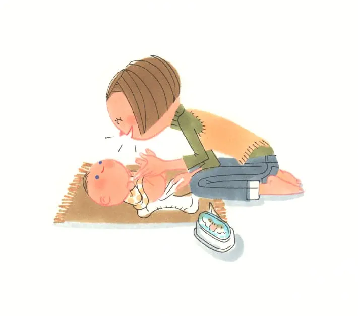4.うんちの時は、おしりを洗ってあげるのが最も効果的